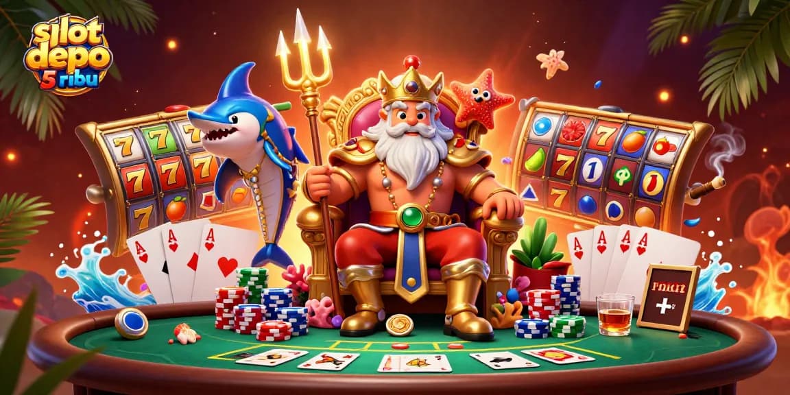 Experience thrilling gameplay at slot depo 5 ribu featuring vibrant slot elements and colorful characters.