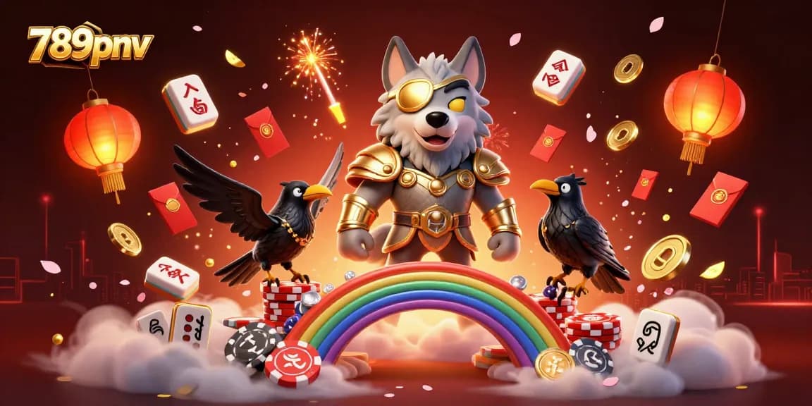 Experience thrilling gaming at 789pnv with a Norse mythology-inspired casino scene showcasing vibrant elements.