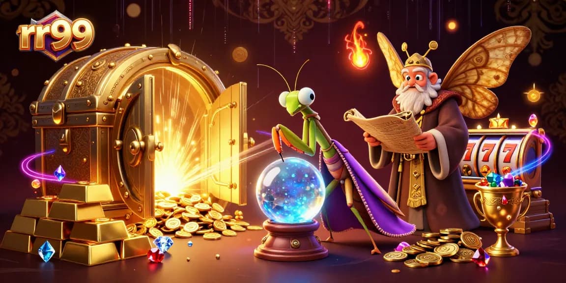 Play exciting games at rr99 with a fortune teller guiding you to hidden treasures and jackpots.