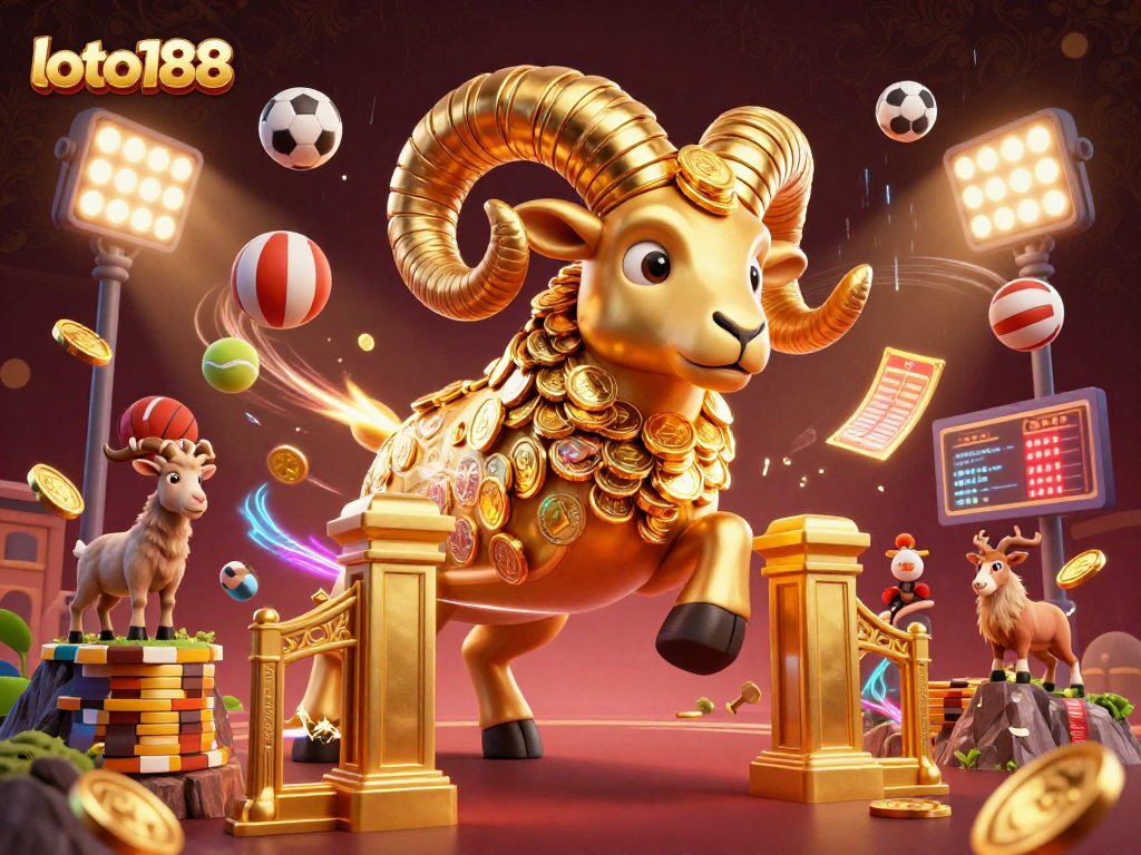 Experience thrilling sports betting with loto188 featuring dynamic action and elaborate 3D visuals.