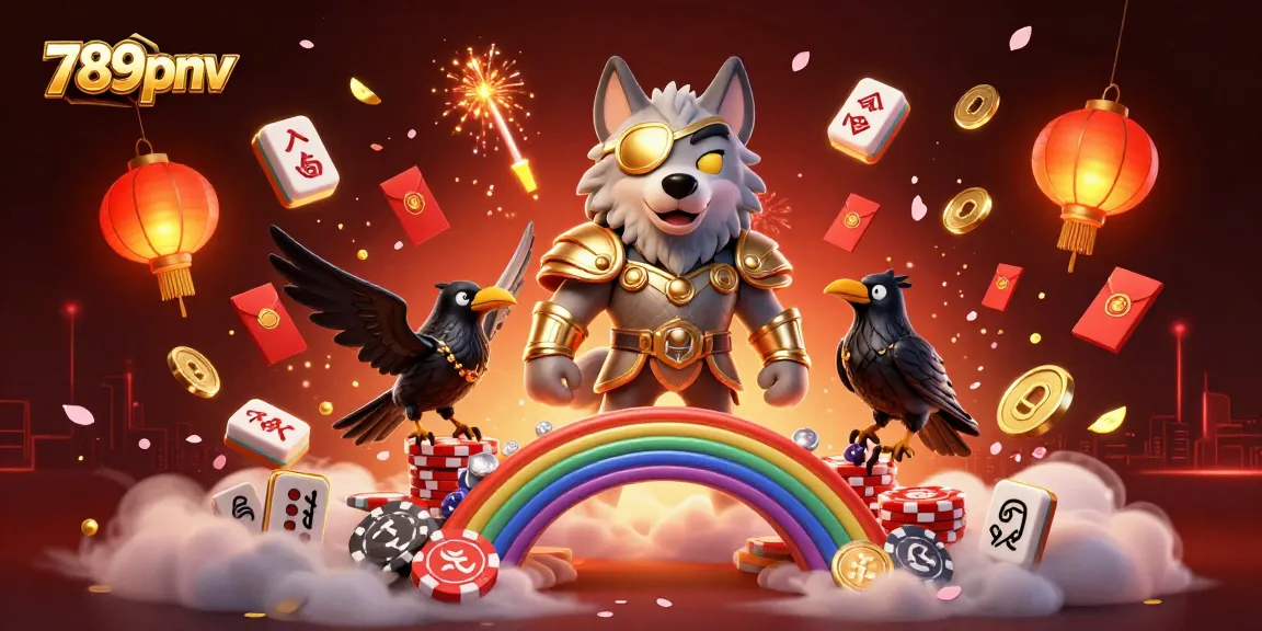 Experience thrilling gaming at 789pnv with a Norse mythology-inspired casino scene showcasing vibrant elements.