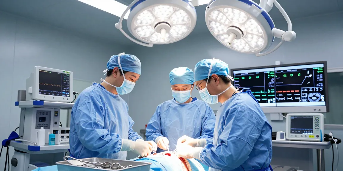 Thoracic Surgery UAE in action, showcasing a surgical team performing a thoracotomy in a professional operating room.
