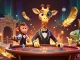 Experience the excitement with link sunwin, featuring vibrant casino characters amidst a dynamic gaming environment.