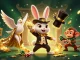 Experience the excitement at 11WIN with a vibrant casino illustration showcasing a magical scene filled with action.
