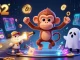 Engage in the thrilling b52 casino experience surrounded by magical golden elements and crypto coins.