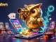 Experience thrilling gameplay at b52clubvn with a dynamic casino illustration of vibrant slot machines and lively characters.