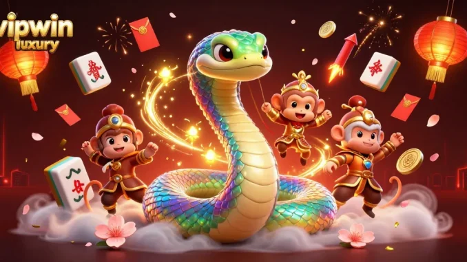 Experience excitement with vipwin luxury as vibrant characters bring a magical casino atmosphere alive.