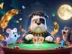 Engage in thrilling casino action with 11WIN as the bulldog dealer shuffles cards.